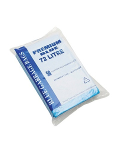 Austar BLU72LTEHD Premium Garbage Bag 72L Blue 910x760 (250) Flat Pack
