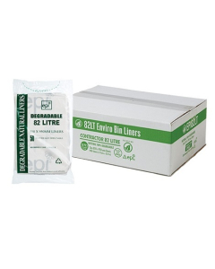 Austar EPI82LT Contractor Degradable Garbage Bag 82LT - Clear (250)