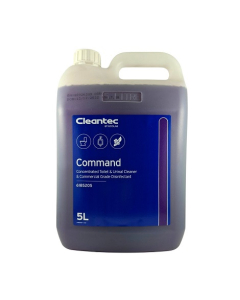 Ecolab® 6185205 Command Concentrated Toilet & Urinal Cleaner 5L