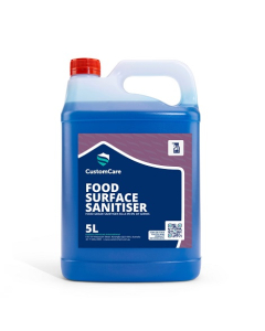 Custom Care 50729 Food Surface Sanitiser Non Rinse 5L