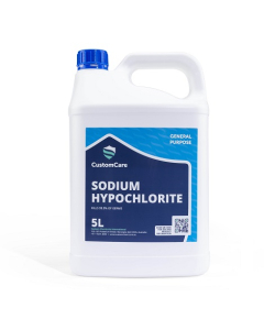 Custom Care 51719 Sodium Hypochlorite 10% Bleach 5L