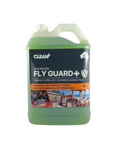 Clean Plus 29602 Advanced Fly Guard+ Surface Repellant, Cleaner & Disinfectant 5L