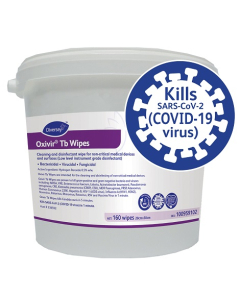 Diversey&trade; 100959102 Oxivir&reg; Tb Hospital Grade Disinfectant Wipes Large (160)
