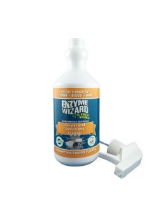 Enzyme Wizard™ EWCS750ML2E Carpet and Upholstery Cleaner 750ml – Empty Bottle & Trigger