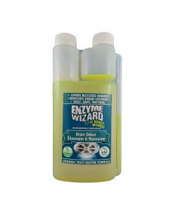 Enzyme Wizard™ EWDO1L Drain Odour Eliminator & Maintainer Twin 1L