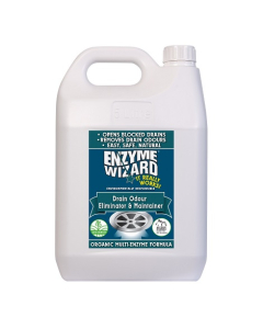 Enzyme Wizard™ EWDO5L Drain Odour Eliminator & Maintainer - 5L