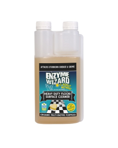 Enzyme Wizard™ EWHD1L Heavy Duty Floor & Surface Cleaner Twin 1L