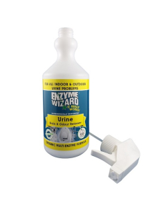Enzyme Wizard™ EWUC750ML2E Urine Stain Remover and Cleaner 750ml – Empty Bottle & Trigger