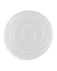 Envirochoice C-FLLGE PET Flat Slot Lid Clear 93mm Rim (1000)