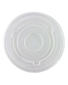 Envirochoice C-FLSML Pet Flat Slot Lid Clear 80mm Rim (1000)