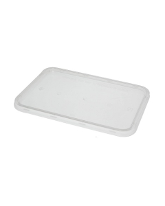 Envirochoice C-PP0500 Rectangular Container Lid Clear 175mm x 120mm (500)