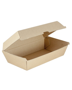 Envirochoice EC-SB0368 Snack Box Large Supa Flute Clam Kraft Brown (200)