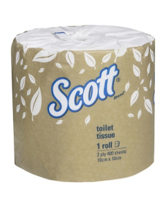 Scott® 5741 Conventional Toilet Roll 2 Ply 48 Rolls x 400 sheets