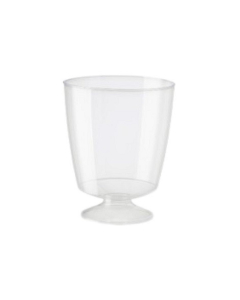 Elegance® CA-WG185 Wine Glasses & Tasters Plastic Cup 185ml – 250 cups