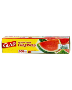Glad® WCW600/4N Caterers Cling Wrap Dispenser Pack Roll 45cm x 600m