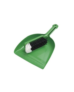 Oates® 164572 Dustpan & Bannister set - Green
