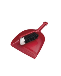 Oates® 164573 Dustpan & Bannister set - Red