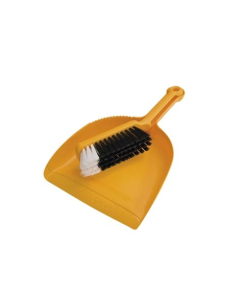 Oates® 164575 Dustpan & Bannister set - Yellow