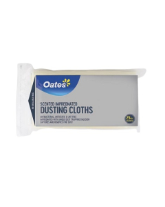 Oates® 165407 Dusting Cloths Scented Impregnated - 25 Pack