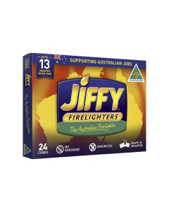 Jiffy® 1601A Odourless Firelighters Single Pack 24 cubes