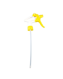 Spray Trigger Head 28mm Thread Multipurpose to suit 500 to 750ml Bottle - Yellow