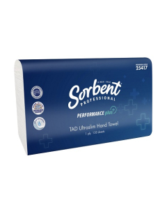 Sorbent® 25417 Performance Plus Ultraslim TAD Hand Towel 1ply 16pk x 150sh