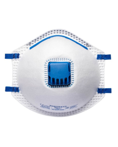 Portwest P201WHR FFP2 Valved Dust Mist Respirator Mask 10pk – White