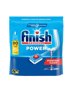 Finish® 3312883 Powerball Power Dishwashing Tablets Lemon 80 Tablets