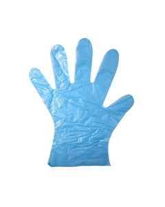 Pro-Val 41053 Poly Disposal Gloves Powder Free Medium Blue – 500 gloves