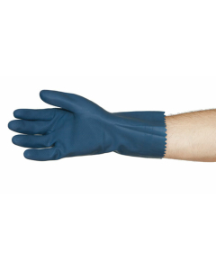 Pro-Val 41215 Rubber Gloves Lined Blue 8-8.5 (Pair)
