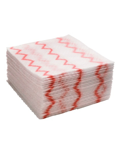 Rubbermaid® 2135888 Hygen™ Disposable Microfibre Cloth 640pk 30.5x30.5cm - Red