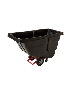Rubbermaid® FG130400BLA Rotomoulded Tilt Truck Utility Duty 400L – Black
