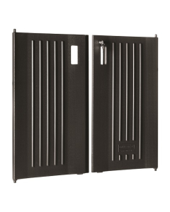 Rubbermaid® FG619700BLA Executive Locking Door Kit  - Black