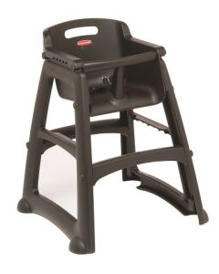Rubbermaid® FG781408-BLA Sturdy Chair™ High Chair - Black