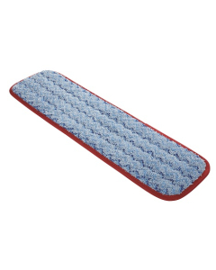 Rubbermaid® FGQ41000RD00 Hygen™ Launderable Microfibre Wet Pad 45cm - Red
