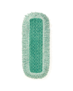 Rubbermaid® FGQ41800GR00 Hygen™ Launderable Microfibre Dust Pad Fringe 45cm - Green