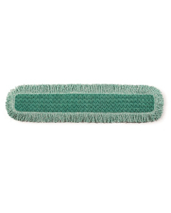 Rubbermaid® FGQ43800GR00 Hygen™ Launderable Microfibre Dust Pad Fringe 91cm - Green