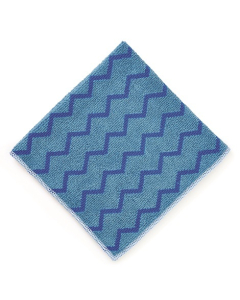 Rubbermaid® FGQ62000BL00 Hygen™ Launderable Microfibre Cloth 40x40cm – Blue