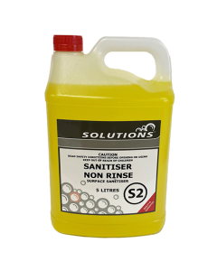 Solutions&reg; S2 Sanitiser Non Rinse Surface Sanitiser 5L