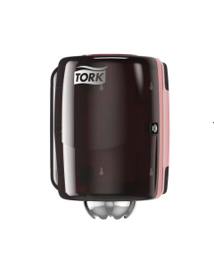 Tork® 659008 Roll Centrefeed Dispenser M2 ABS – Black/Red