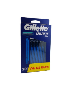 Gillette® PRO1020 Blue Plus II Twin Blade Disposable Razers – 6 x 20pk