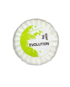 Accom Assist EVO-S20P Evolution Guest Soap Pleated Wrapped 500 x 20gm