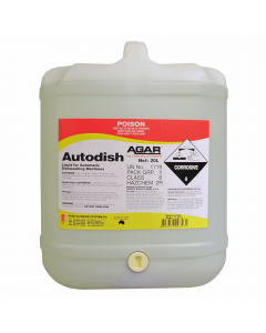 Agar™ AUD20 Autodish Liquid for Automatic Dishwashing Machine 20L