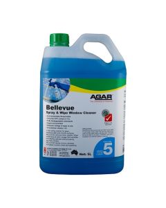 Agar™ BEL5 Bellevue Spray & Wipe Window Cleaner 5L