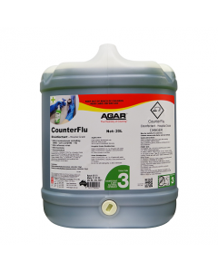 Agar™ COUF20 CounterFlu Detergent and Hospital Grade Disinfectant 20L