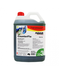 Agar™ COUF5 CounterFlu Detergent and Hospital Grade Disinfectant 5L