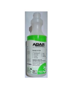 Agar™ D03 Detergent & Hospital Grade Disinfectant Code 3 Bottle 500ML - Empty Bottle