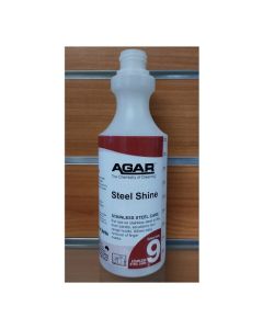 Agar™ D09ST Steel Shine Code 9 Bottle 500ml – Empty Bottle