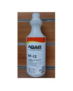 Agar™ D5RF RF-12 Sanitiser 500ml – Empty Bottle