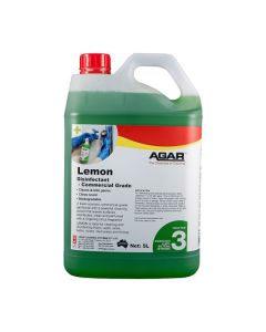 Agar™ LE5 Lemon Commercial Grade Disinfectant 5L